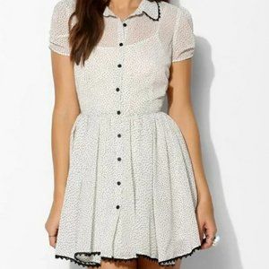 Kimchi Blue Polkadot Dress Small